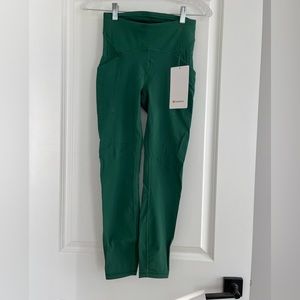Lululemon Power Thru HR Tight 25” Everglade Green